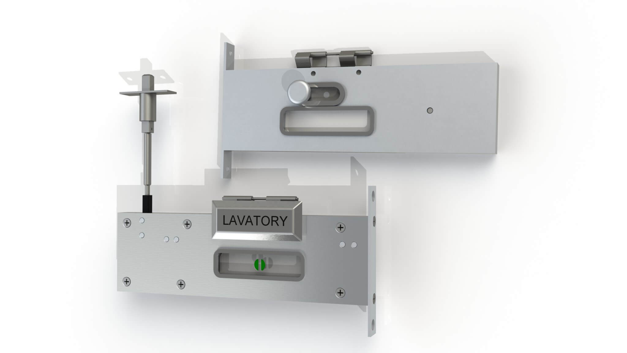 Latch Assy Lavatory Actron Manufacturing